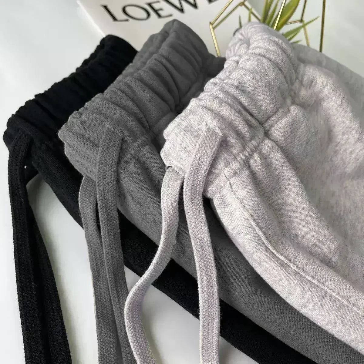 Drawstring Shorts Fashion Cotton Fleece Shorts