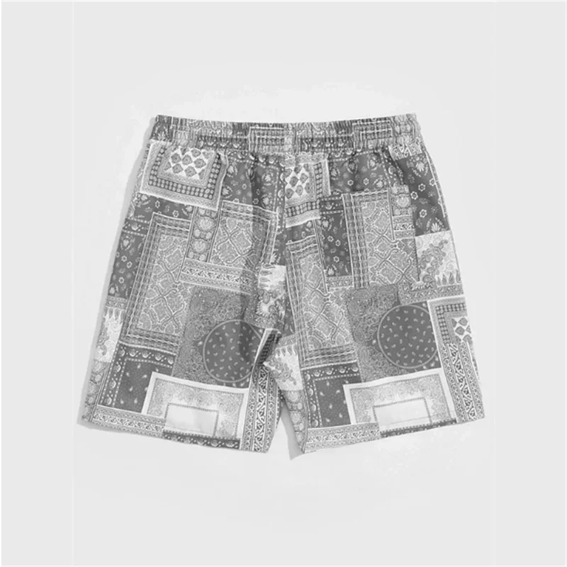 Bandana Graphic Beach Shorts