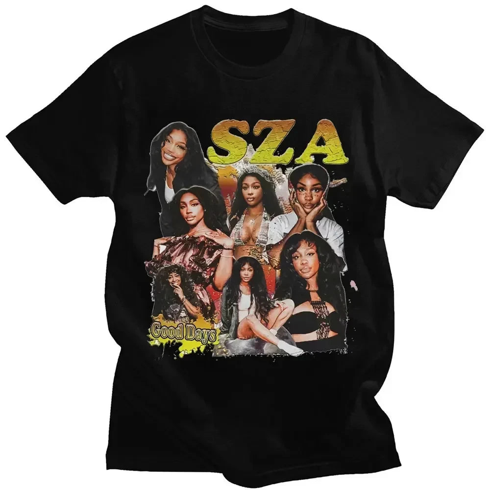 Rapper SZA CTRL X SOS Album Print T Shirt