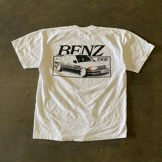 Y2k Clothing Vintage Car Tees