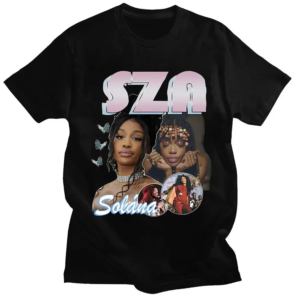 Rapper SZA CTRL X SOS Album Print T Shirt
