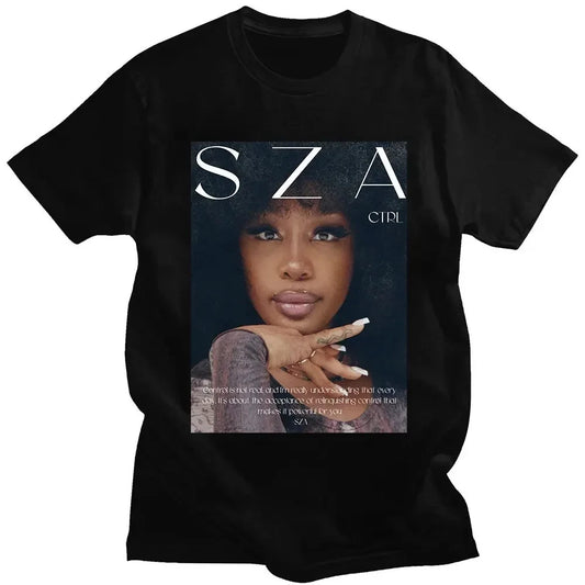 Rapper SZA CTRL X SOS Album Print T Shirt