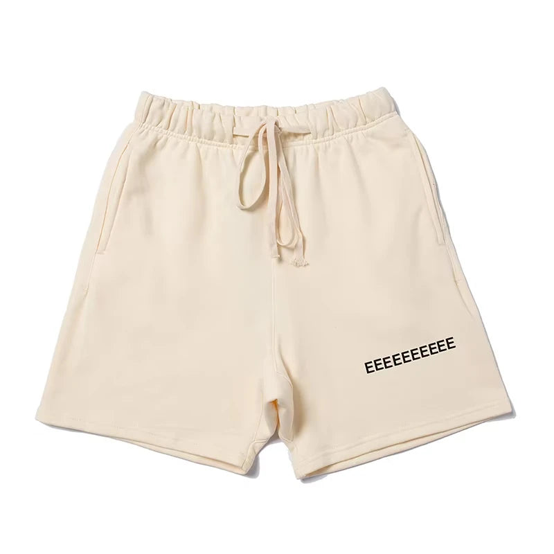 Drawstring Shorts Fashion Cotton Fleece Shorts
