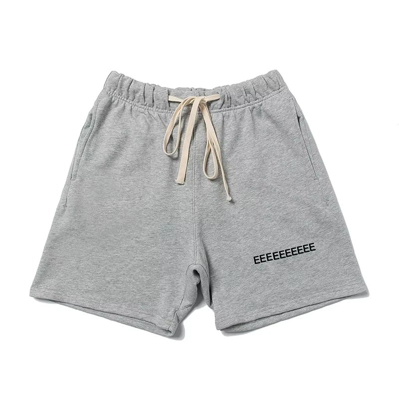 Drawstring Shorts Fashion Cotton Fleece Shorts