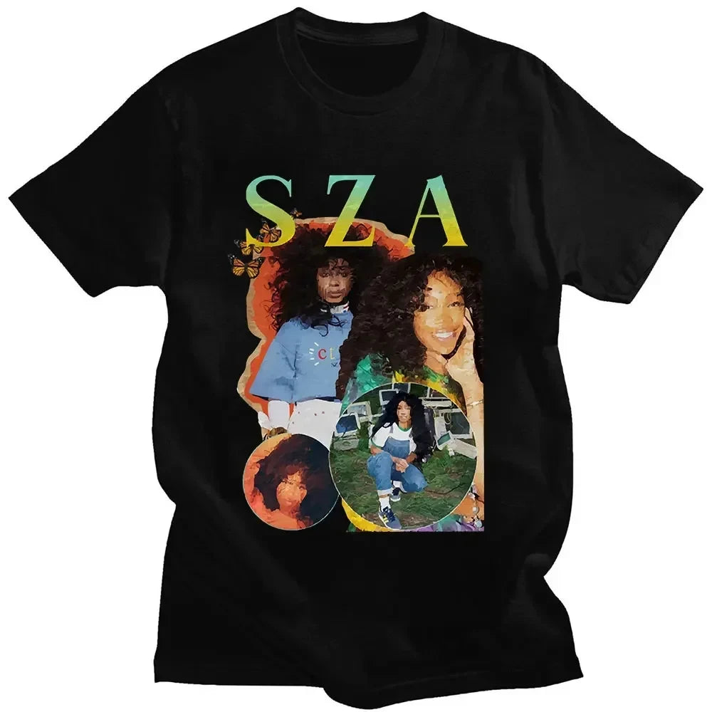 Rapper SZA CTRL X SOS Album Print T Shirt