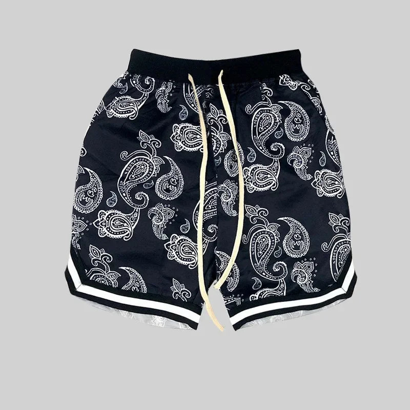 Summer Bandana Pattern Shorts